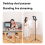 Dual Color Ring Light for Live Streaming and Photography 6