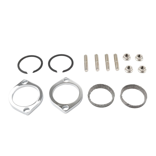 Kit d'installation de bride d'échappement Brides Joints Écrous Rondelles pour