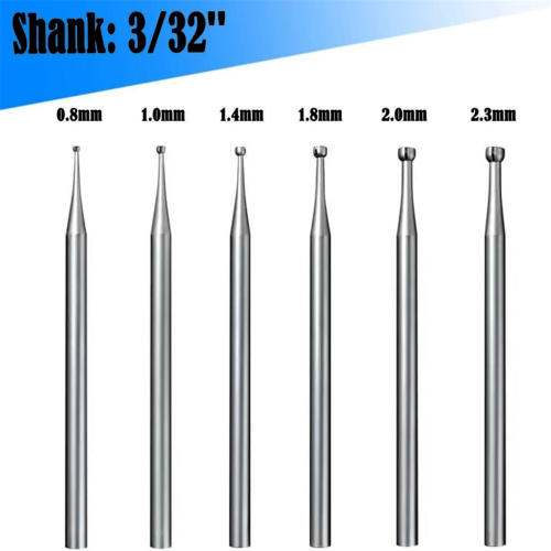 Φρέζα Open Mouth Cup - Φρέζες για στερέωση κοσμημάτων Shank 3/32 ιντσών 1