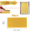 30Pcs Bee Hive Foundation Sheets, Deep Beeswax Foundation Sheets 6