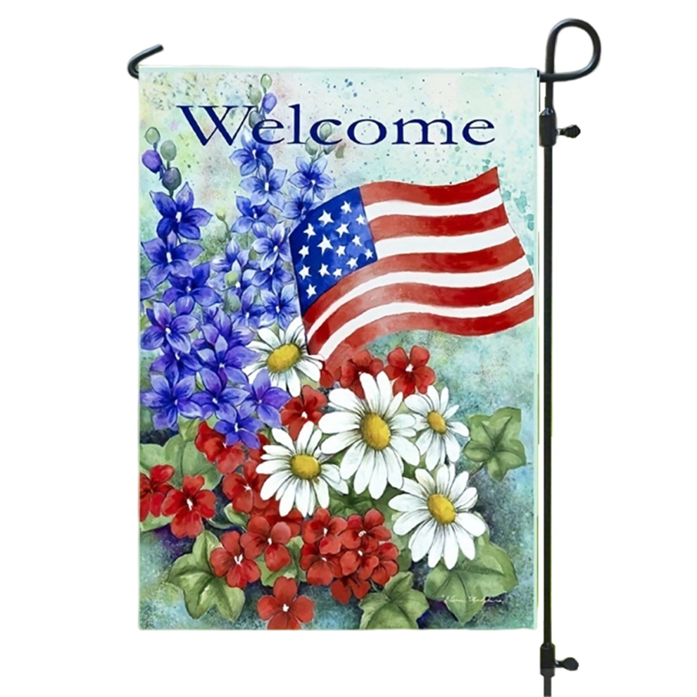 Bandiera Tipo B Bifacciale Americana Patriottica Del 4 Luglio, Memorial Day-image