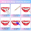 Kit de joias com cristais para dentes DIY 2
