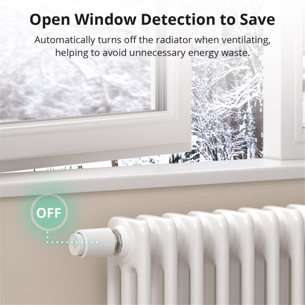 Intelligentes Thermostatventil Trvzb FüR Die Heizung Zu Hause FüR Zigbee-image