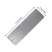 Aluminum Plant Tags Double-Sided Write On Metal Foil Tags Metal Plant