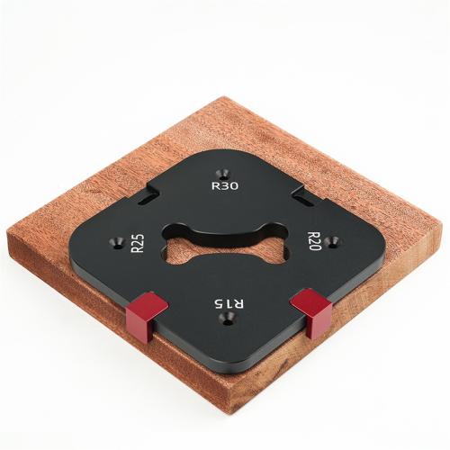 Πρότυπο κοπής φιλέτου Pocket Radius Jig Router 4 σε 1 R-Angle Arc 1