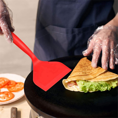 Spatel Pannenkoeken Schep Omelet Spatel Keuken Schraper Rood 1