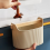 Δοχείο μεγάλης χωρητικότητας για καφέ εσπρέσο, λευκό 1