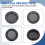 1,25 tommer sort solfilter optisk glaslinsefilter M28x0,6 6