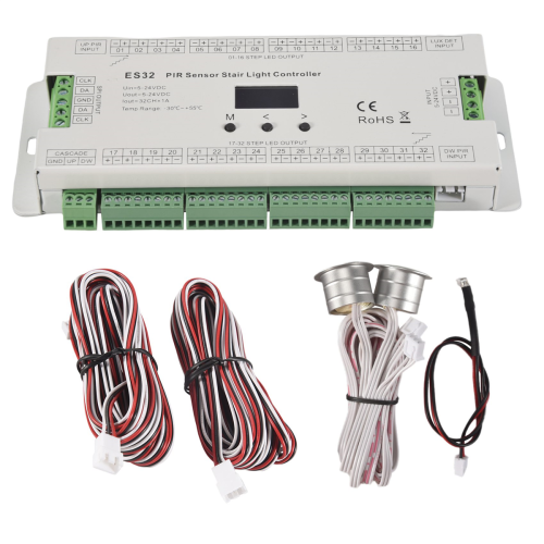32CH ES32 PIR-sensor trappebelysningscontroller 1
