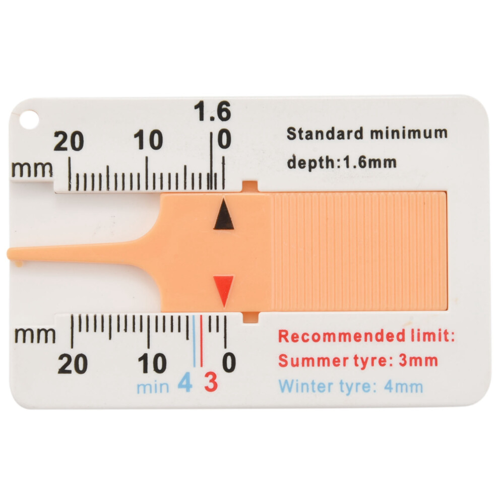 Tyre Tread Depth Gauge Car Motorcycle Trailer Van Wheel-image-OPC-PJBTBXK-NEW