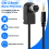 Bil 3,5 mm stereo mini-jack 100 cm lydkabeladapter til telefon 6