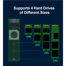 M.2 SSD NVMe Heat Sink M2 2280 Solid State Hard Disk