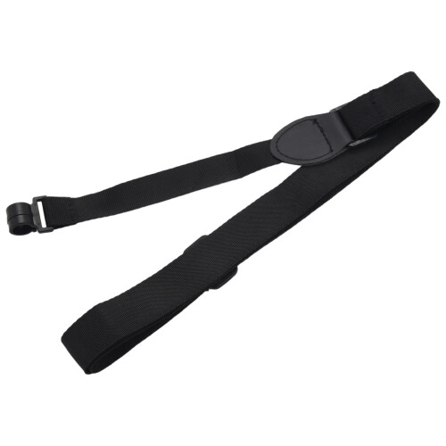 Justerbare nylon ukulelestropper med krog, dobbeltbrugt, ophængt, sort 1