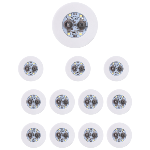 Σουβέρ LED, Πακέτο 12 Φωτιζόμενων Σουβέρ, Φωτάκια LED για Μπουκάλια 1
