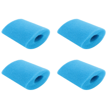Burete filtrant pentru piscină, pachet de 4, pentru tip H, reutilizabil și lavabil