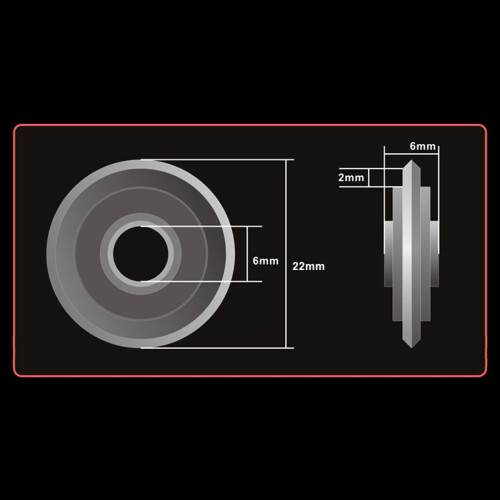 Cutting Machine Wall & Floor Tile Bearing Cutter Wheel, Manual Tile 1