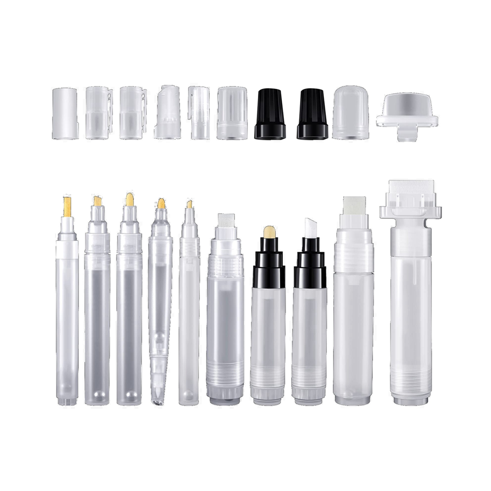 10 Pezzi Pennarelli Per Vernice Ricaricabili Pennarelli Vuoti Pennarelli Per Vernice-image