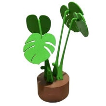 Σουβέρ Monstera με αντιολισθητικά φυτά, σετ σουβέρ Monstera