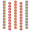 50pcs Golf Swing Training Aids Practice Sponge Foam Rainbow Balls 1