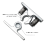 1Pcs Spring Loaded Door Easy Lock Stop Catch Release Clamp (Mp-4) 5