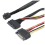 Câble SAS HD 12G intégré vers U.2 36P SFF-8643 vers SAS U.2 SFF-8639 1