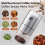 Portable Electric Burr Coffee Grinder,with Multiple Grinding Settings 4