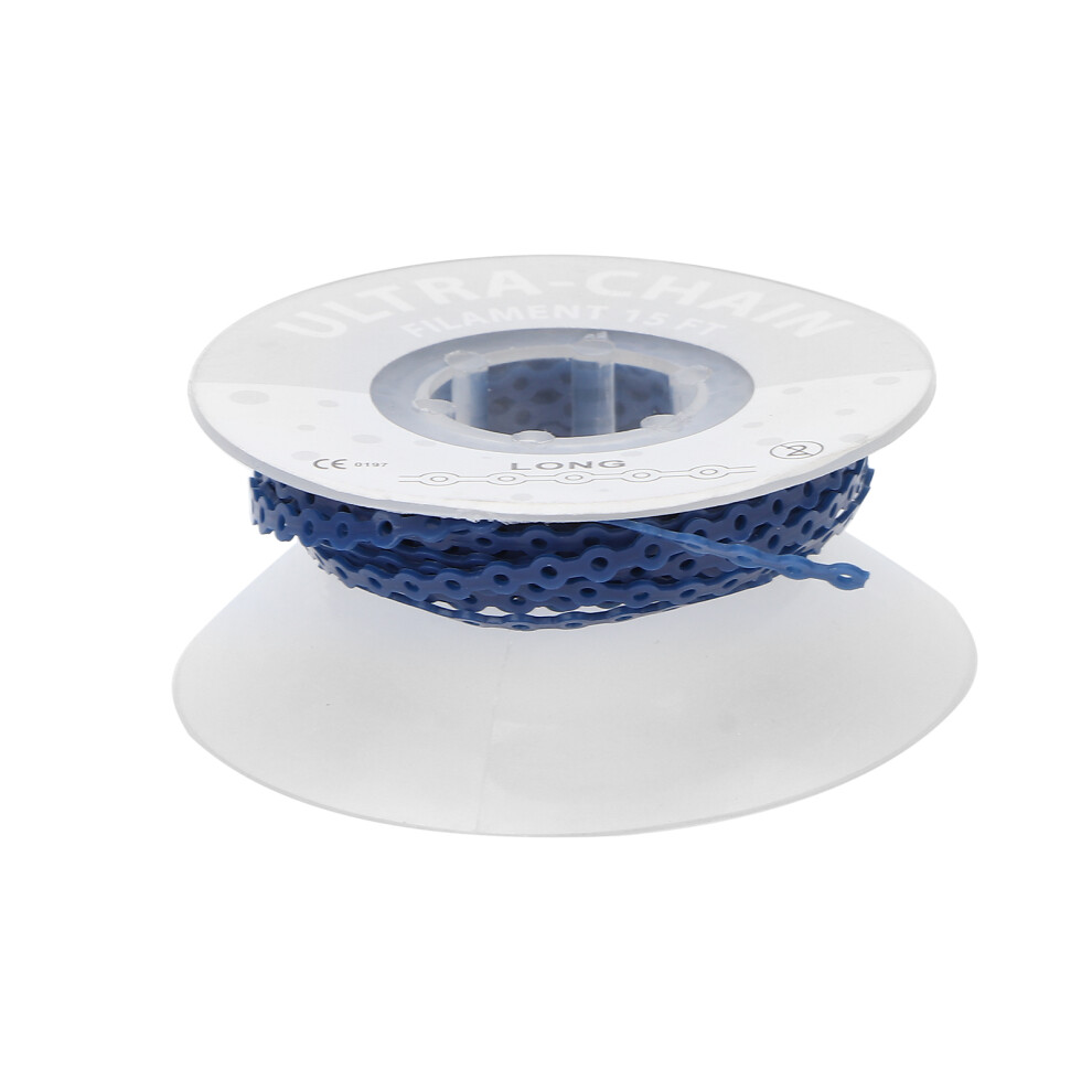 Blue Effective Orthodontic Treatment With Rubber Chains - Dental Power Tool