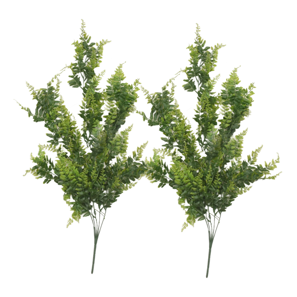 Paquete De 2 Plantas Colgantes Artificiales Con Hojas De Hiedra Falsas Para DecoracióN De Pared.-image