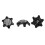 40PCS Fast Lock Golf Spikes Replacement Golf Shoe Spikes Golf Shoe 4