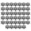 40PCS Fast Lock Golf Spikes Replacement Golf Shoe Spikes Golf Shoe 1