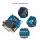 Módulo convertidor de puerto serie RS232 a TTL MAX3232 con conector DB9 y 4 cables de puente 6