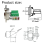 RJ45 Panel Mount Screw Terminal Adapter, RJ45/8P8C Panel Connector 4