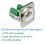 RJ45 Panel Mount Screw Terminal Adapter, RJ45/8P8C Panel Connector 5