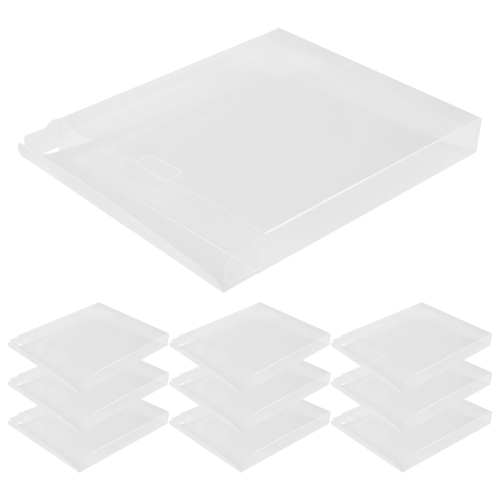 Estuche protector transparente para CD (143 x 131 x 18 mm) 1