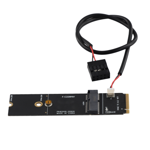Draadloze M.2 A+E-sleutelsleuf naar M.2 M-sleutel wifi-Bluetooth-adapter 1