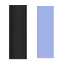 M.2 NVMe SSD Kühlkörper M2 2280 Festplatte Kühlkörper Schwarz