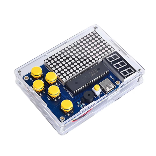 DIY Game Kit Pixel Game Console 51 Microcontroller Game Console 2