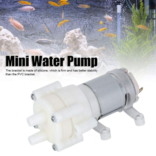 2pcs R365 DC Aquarium Diaphragm Mini Electric Pump for Fish 2