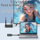 5G 4K 1080P 50M Wireless -Compatible VGA Video Transmitter 5
