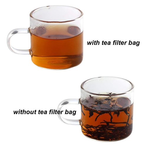 400 Pack Disposable Drawstring Tea Filter Bags Safe Unbleached Paper 2