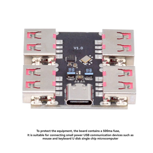 USB 2.0 til 4-kanals hubmodul USB2.0-splitter USB-HUB 2
