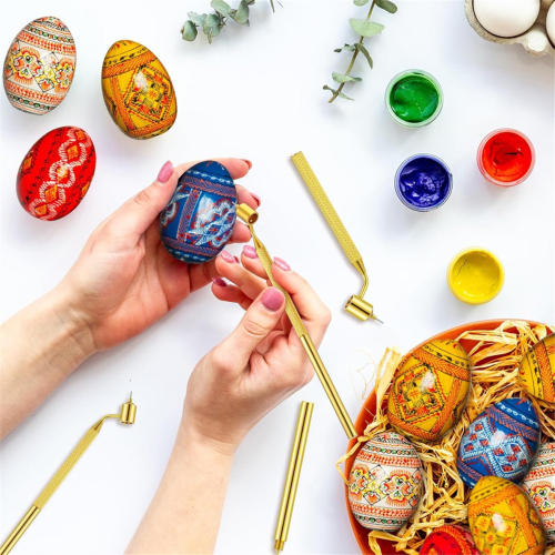 Σετ 4 τεμαχίων στυλό Pysanka με κερί για αυγό 0,3 0,4 0,5 0,7 mm 1