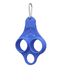 Capa de silicone para suporte de bola de golfe azul