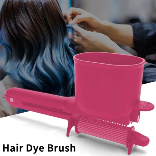 2-in-1 Hair Dye Roller Comb Blue 2