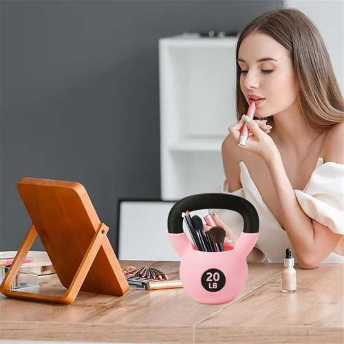 Kettlebell Pen Holder Pencil Storage Holder Organizer Fun Desk D 2