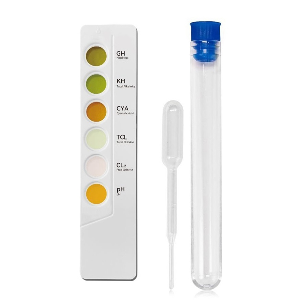 6 in 1 SPA Water Test Kit Water Chemical Testing Chlorine PH Meter-image-OPC-PJBTHZN-NEW