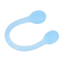 Corde de tirage TPE pour yoga et fitness, longueur 1,2 m, expanseur de poitrine bleu