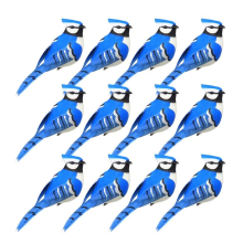 Piccoli uccelli per la decorazione Set di 12 piume artificiali per uccelli