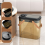 Plastic Garbage Can with Lid Dry and Wet Separation Trash Can A 4