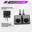 Módulo de extensão para conector de placa de som USB de rádio USB2RIG 5